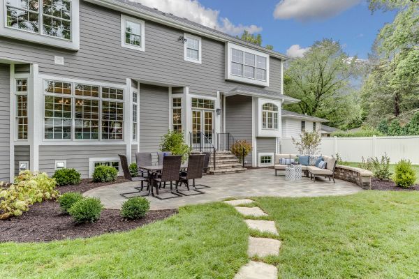 Concrete Patio Landscaping in Hudson