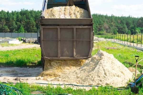 Bulk Sand Delivery in Hudson