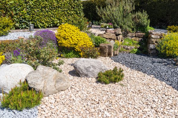 Decorative Gravel Installation in Hudson