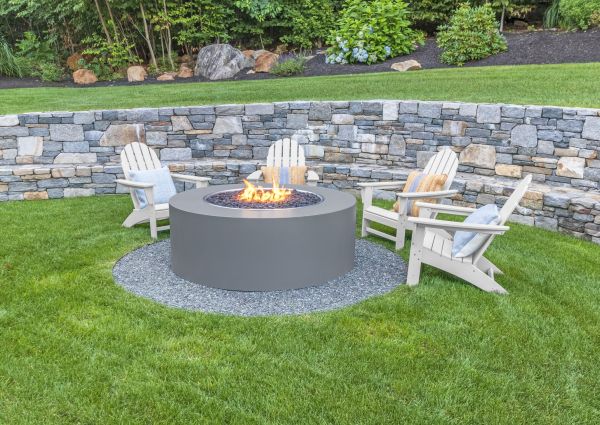 Fire Pit Landscaping in Hudson