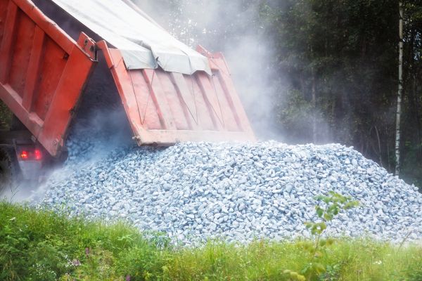 Gravel Hauling Service in Hudson