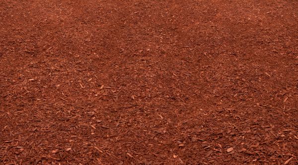 Red Mulch Delivery in Hudson