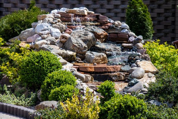 River Rock Landscaping in Hudson