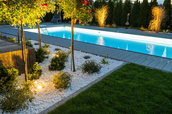 Pool Landscaping Service in Hudson