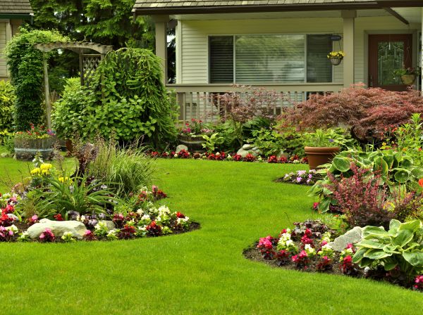 Flower Garden Planting in Hudson