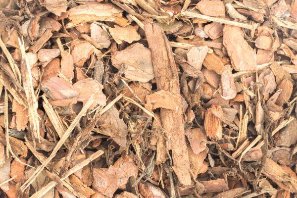 Bark Mulch Installation in Hudson
