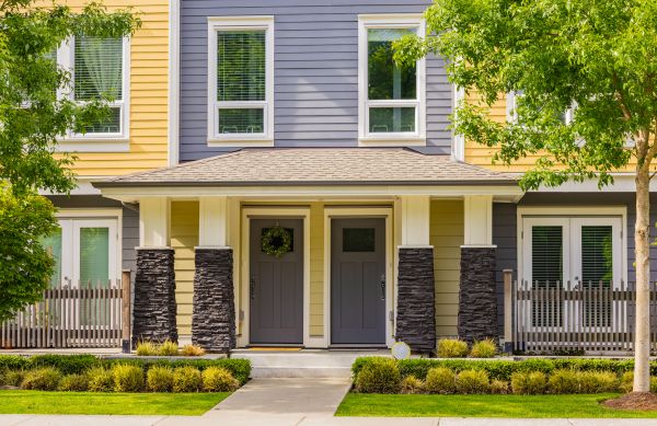 Townhouse Landscaping in Hudson